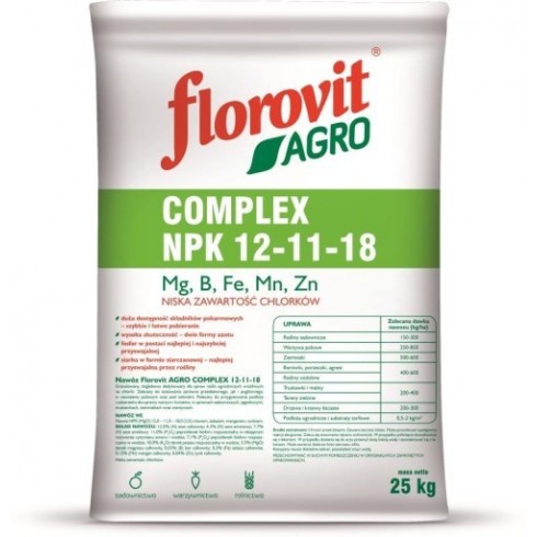Florovit Agro Complex 25 kg NPK 12-11-18