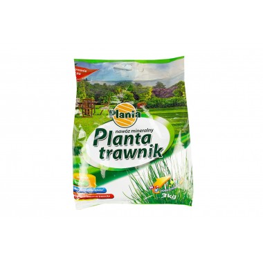 Nawóz Planta organiczny na trawniki a'3 kg